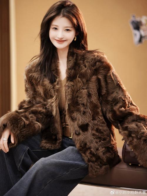 女明星水貂_明星水貂图片_明星同款水貂外套
